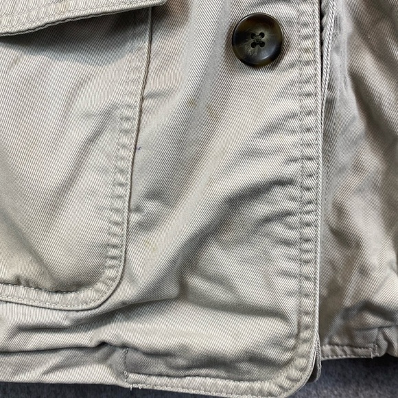 Vtg Old Navy chore coat corduroy collar cuffs L flannel lined Y2K 90’s retro - Picture 8 of 10